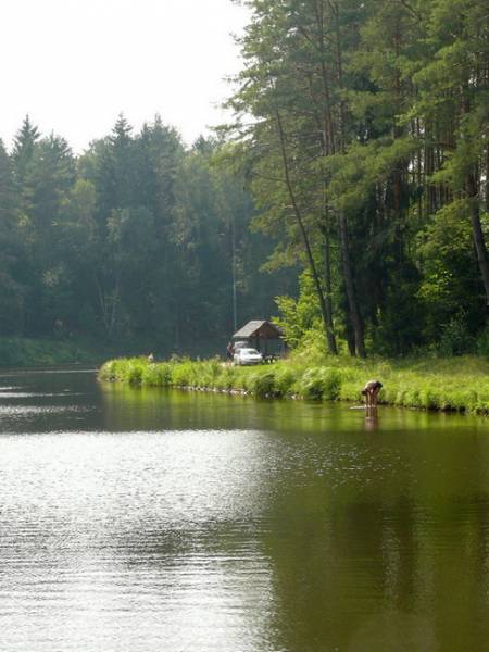  -  Беларуская частка Аўгустоўскага канала. Маляўнічы куточак на Аўгустоўскім канале